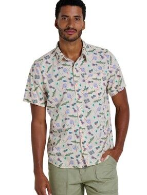 Toad&Co Fletch Salt Gone Fishing Shirt Small